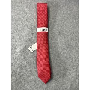 NEW Bar III Weston Stripe Red Tie - New With Tags